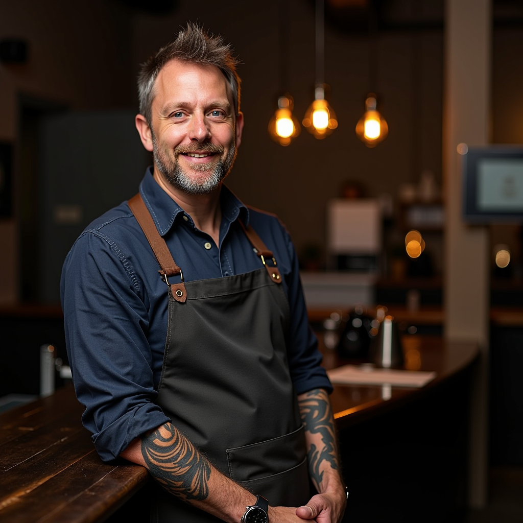 James Morrison, Head Roaster at The Yorkshire Bean Roastery, expert in specialty coffee roasting and bean selection